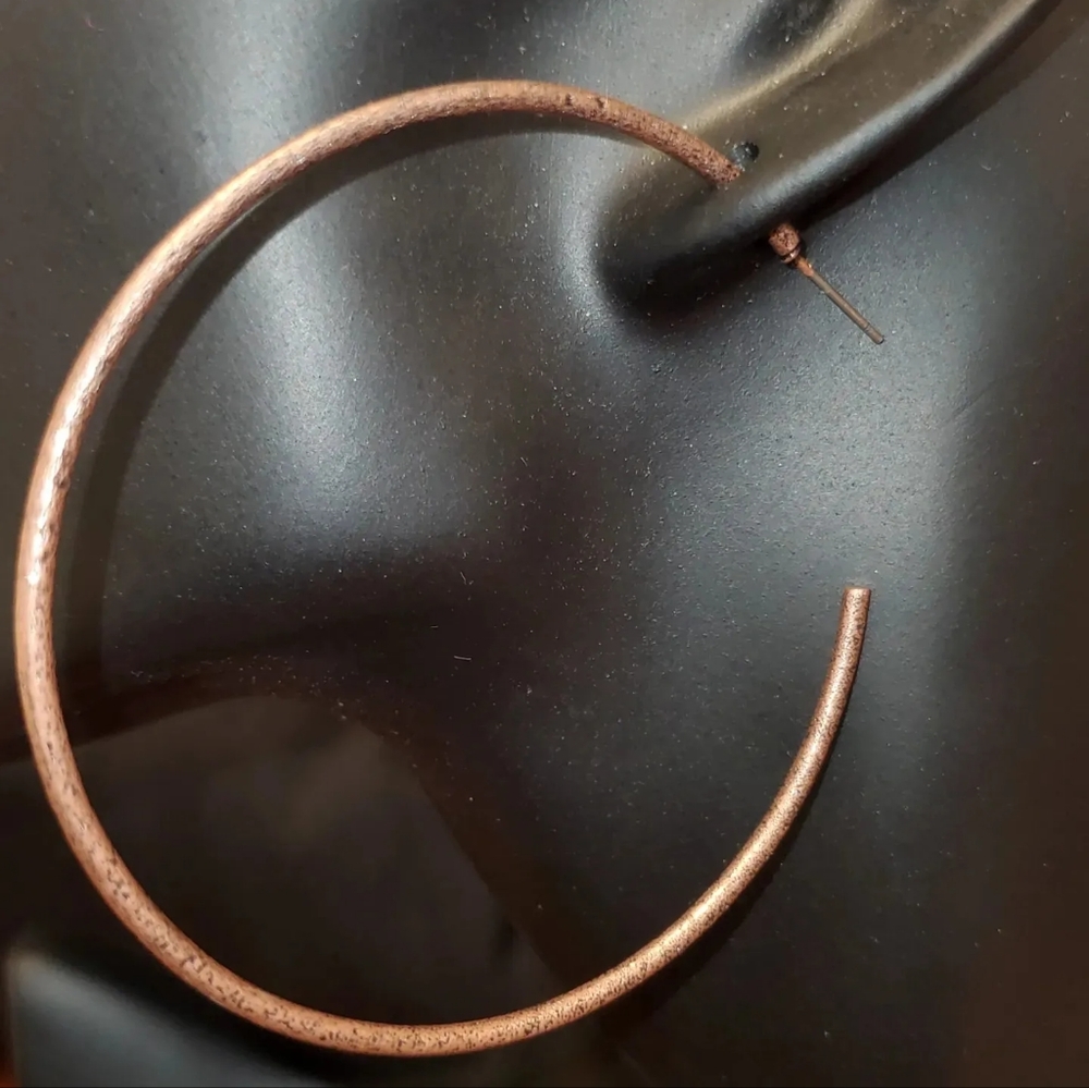 Hoop earrings,